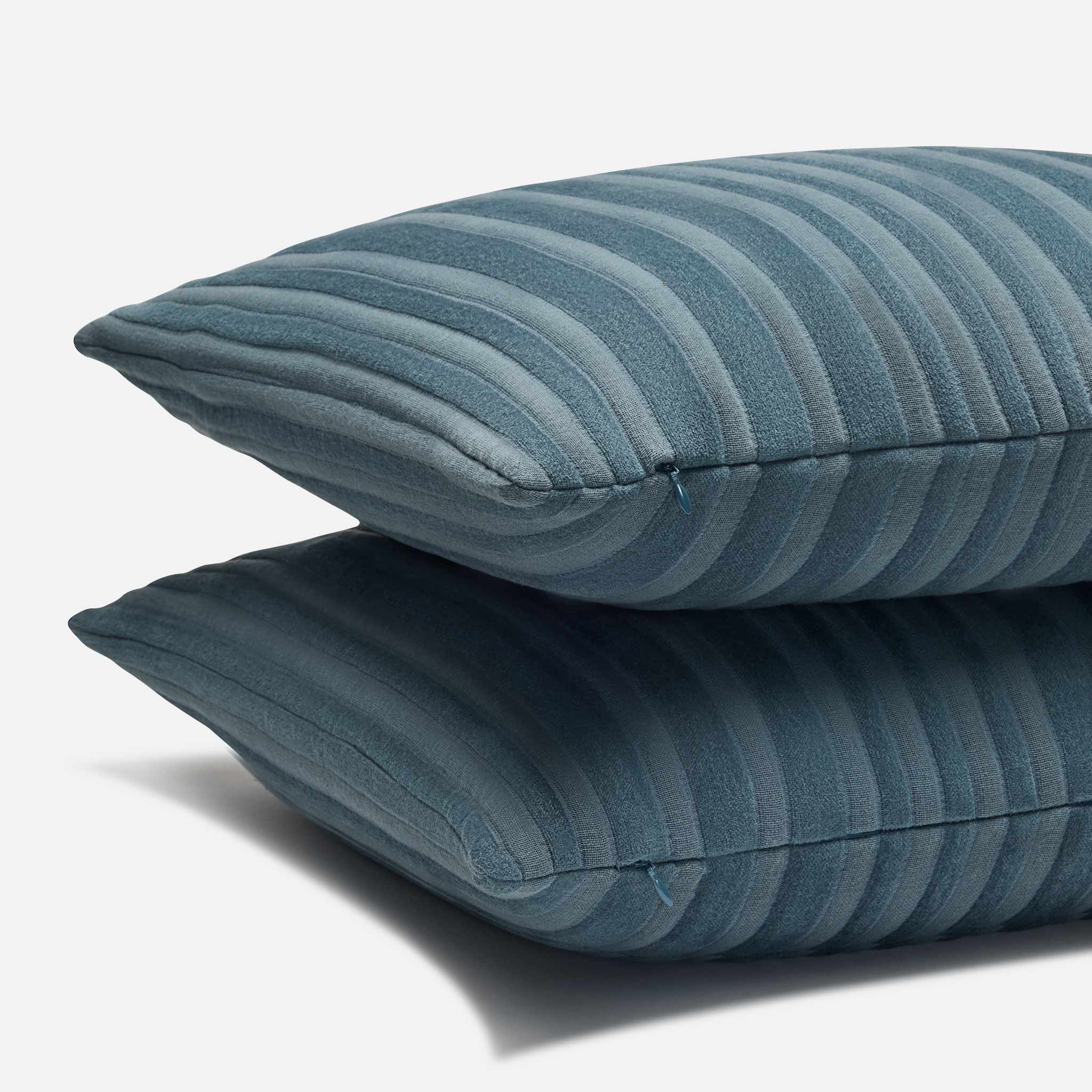 Cozy Ribbed Quilted Shams