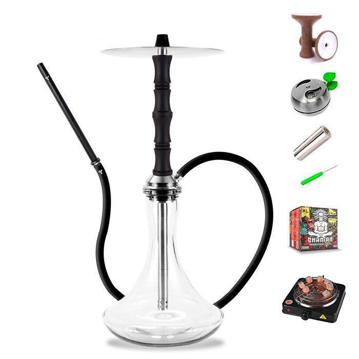 Aeon Vyro Versa Steel Sleeve Hookah Set