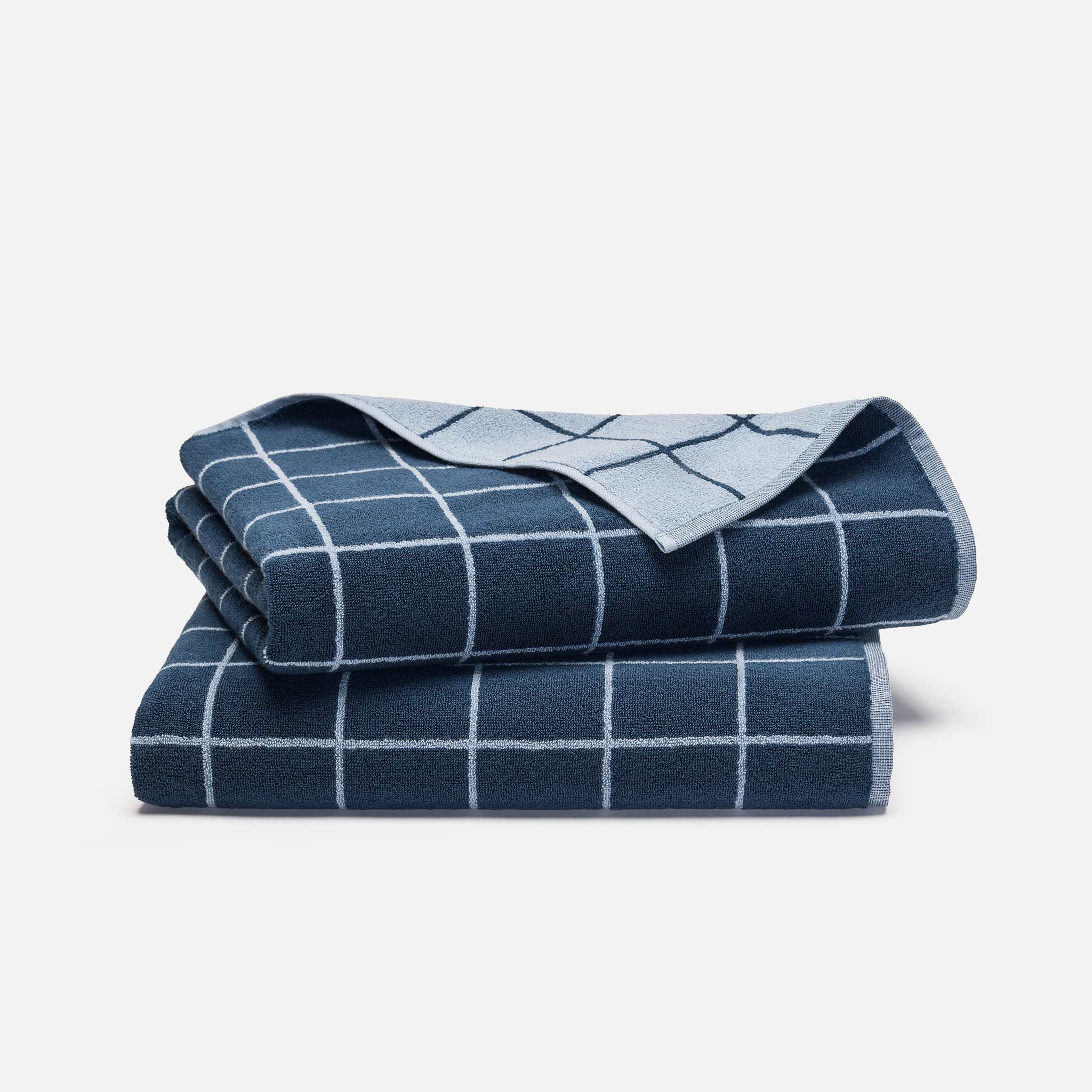 Windowpane Bath Sheets