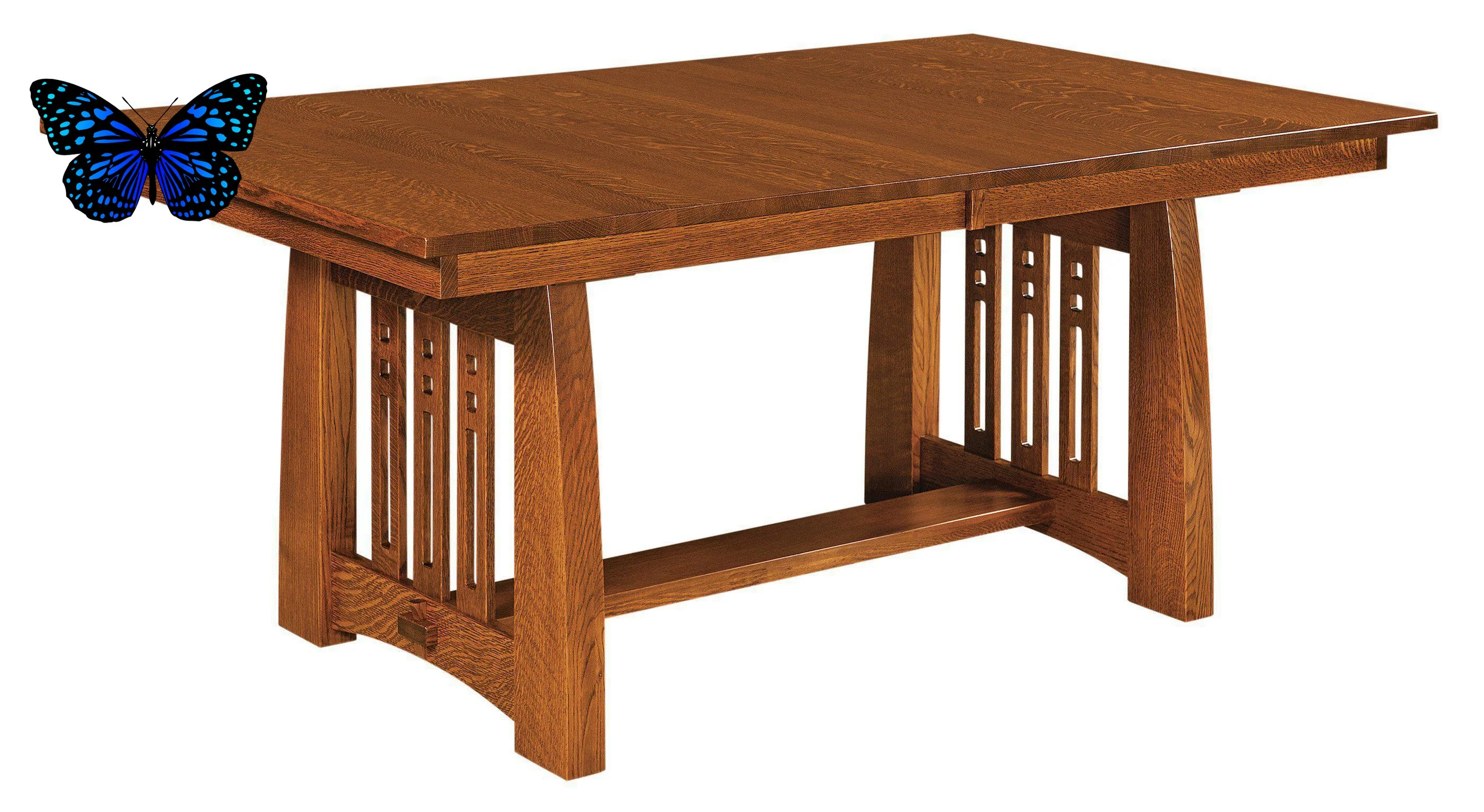 Amish Jamestown Trestle Table
