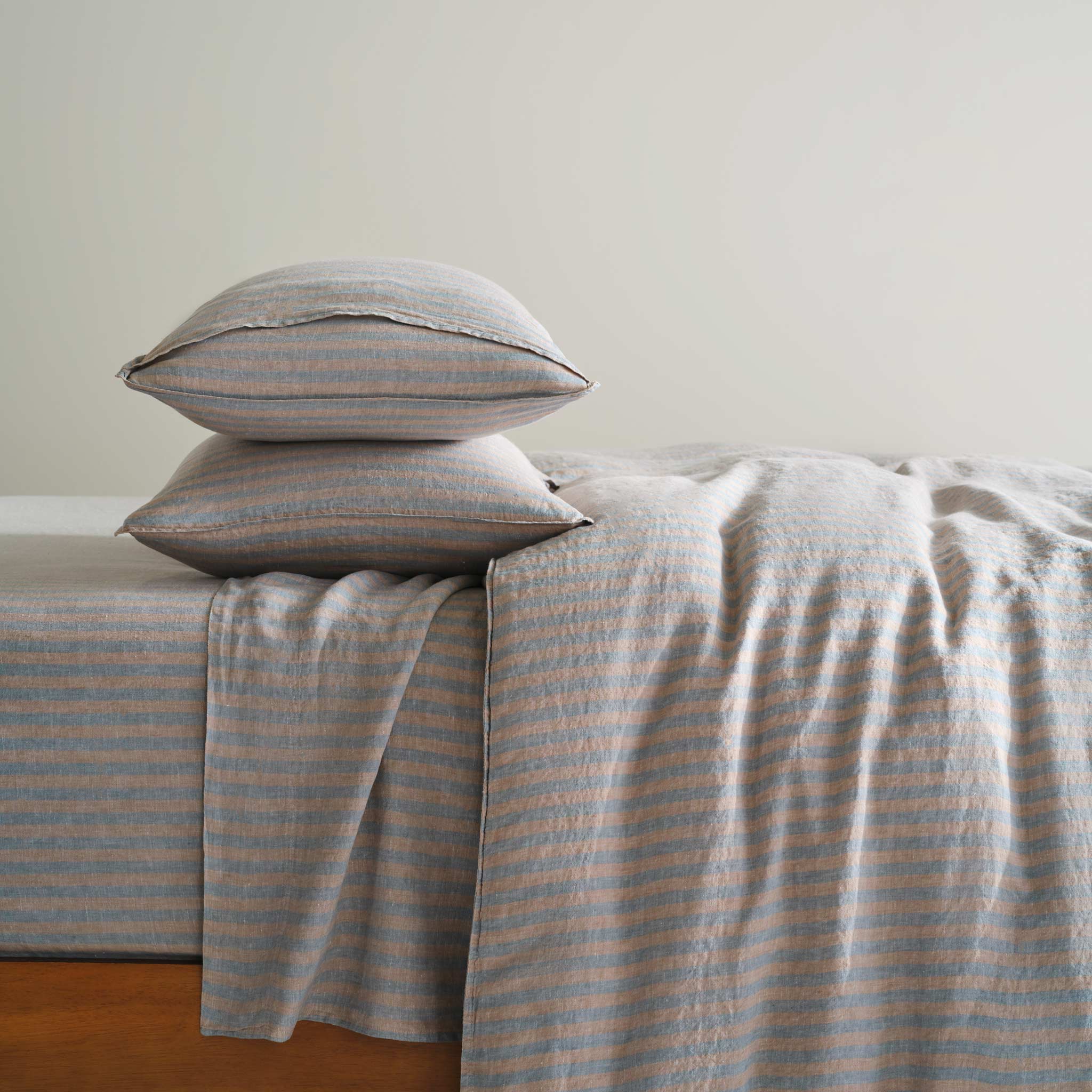 Washed European Linen Pillowcase Set