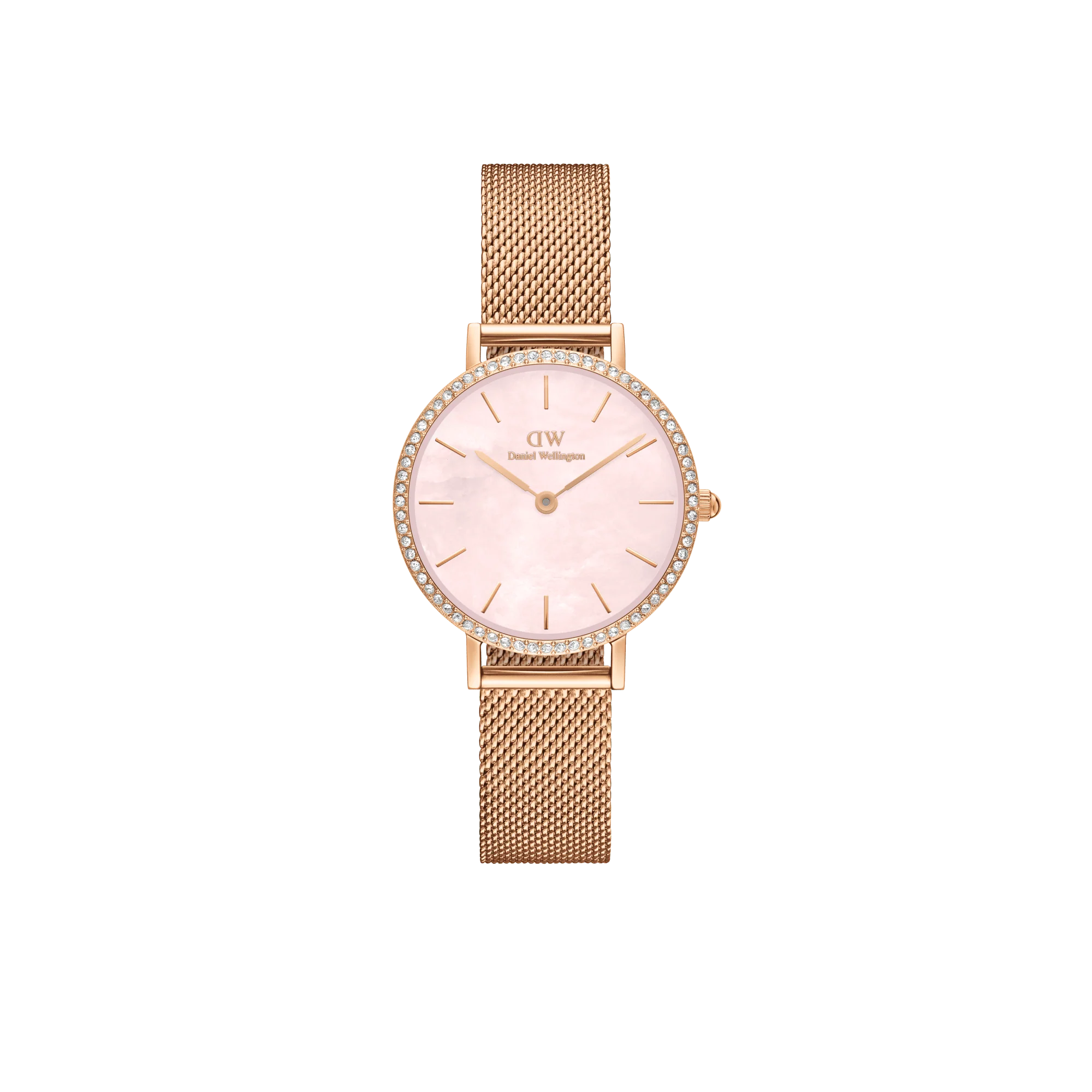 Petite Lumine Bezel Melrose Pink MOP