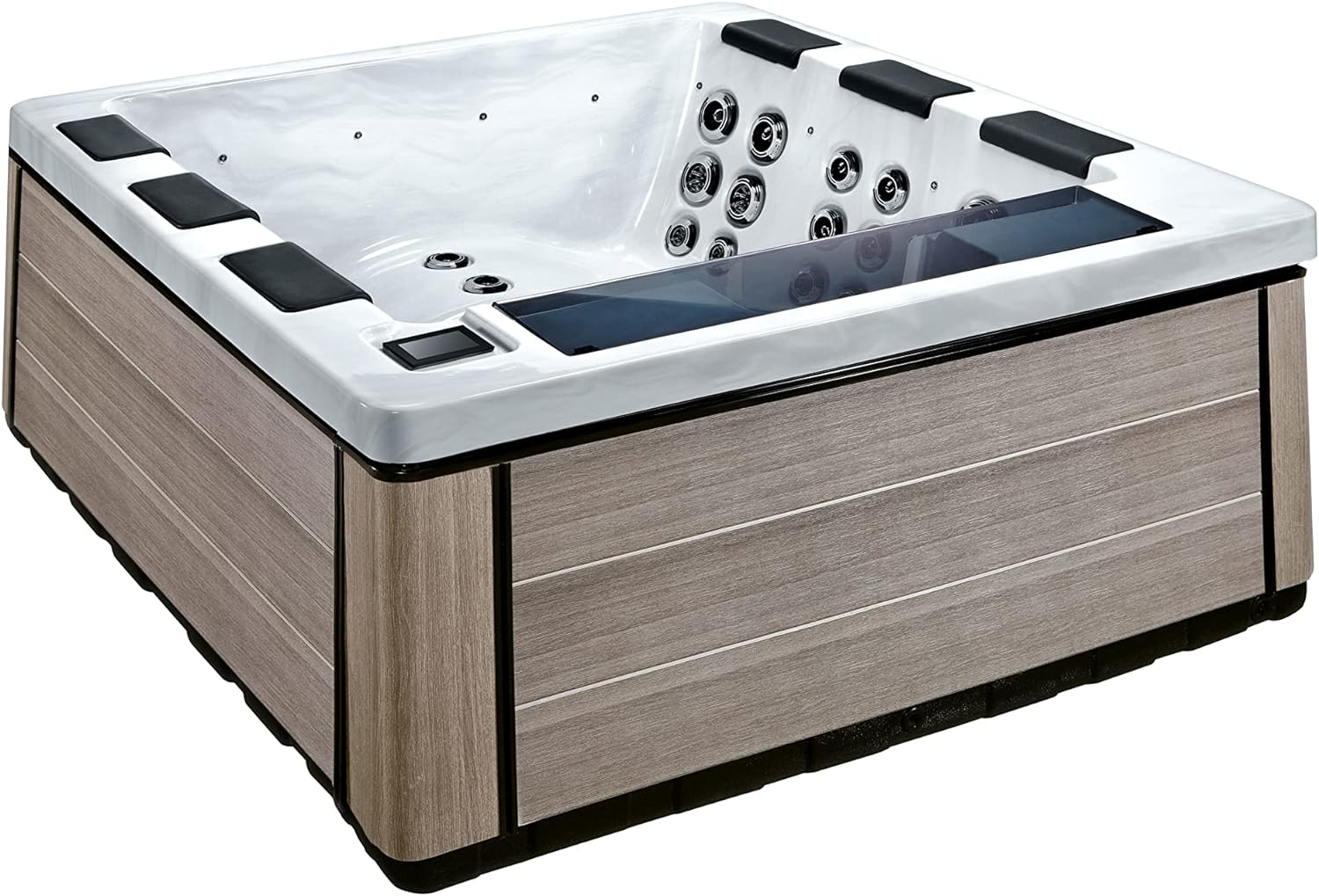 6 Person Luxury Outdoor Portable Spa, 44 Jets, Above Ground Hot Tub
