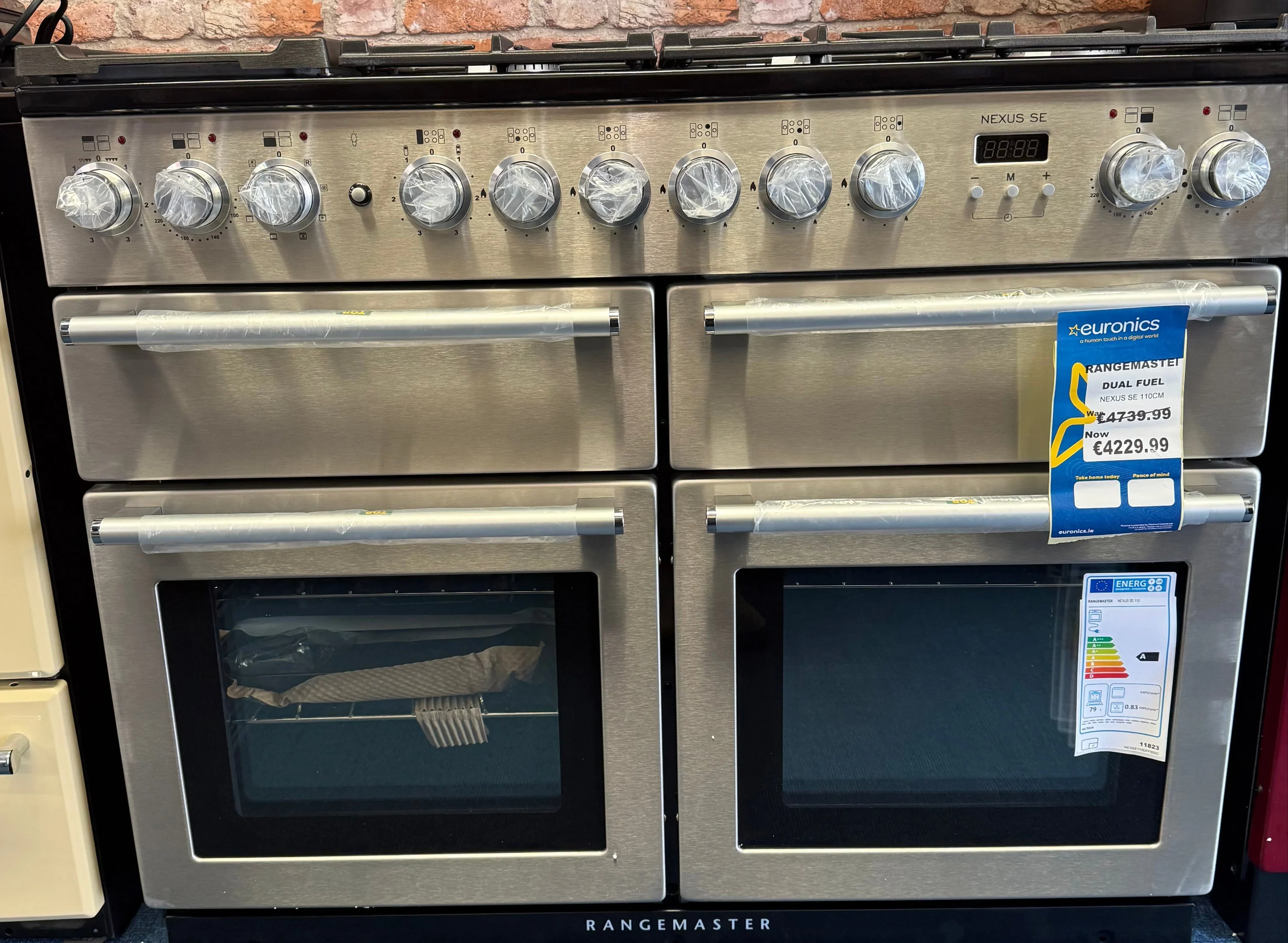 Rangemaster Nexus SE Dual Fuel 110 Range Cooker Stainless Steel | NEXSE110DFFSS/C