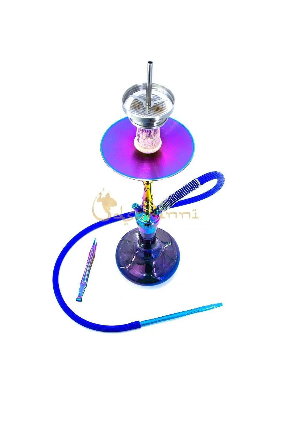 Dschinni Stealth Bomber Holy Rainbow Hookah Set