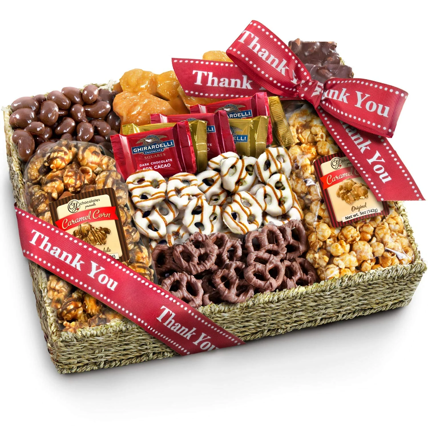 Chocolate Caramel and Crunch Grand Gift Basket for Christmas