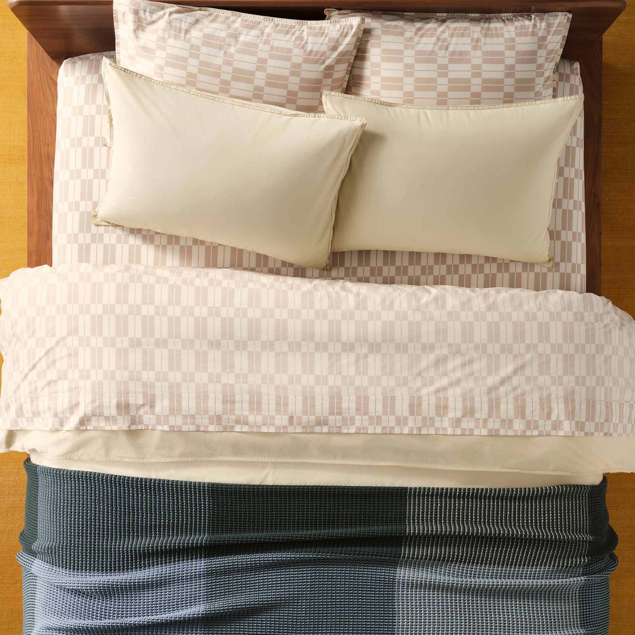 Washed Classic Percale Duvet Cover