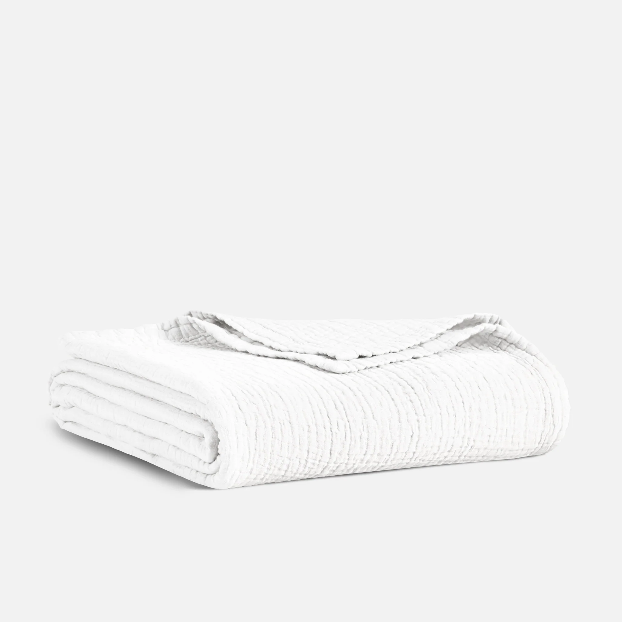 Breezeweave Crinkle Cotton Bed Blanket
