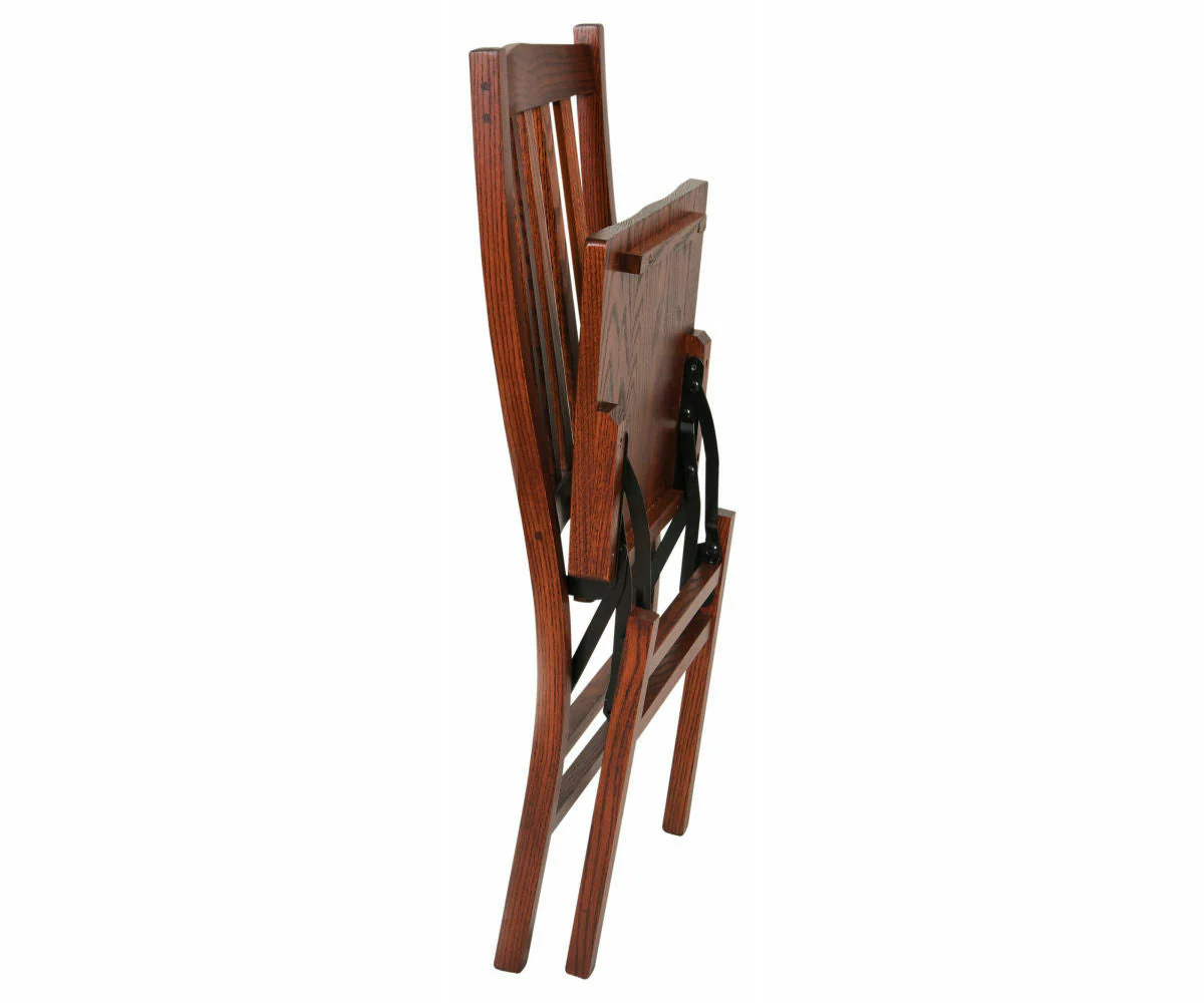 Amish Mission Folding Chairs