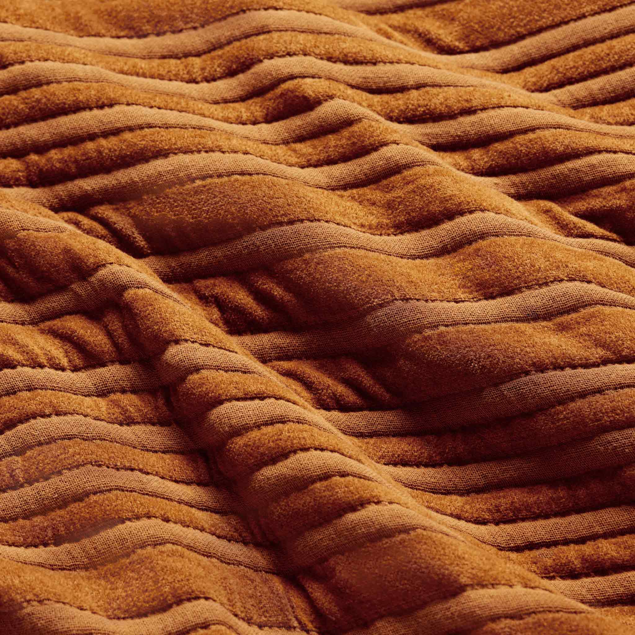 Cozy Ribbed Quilted Shams