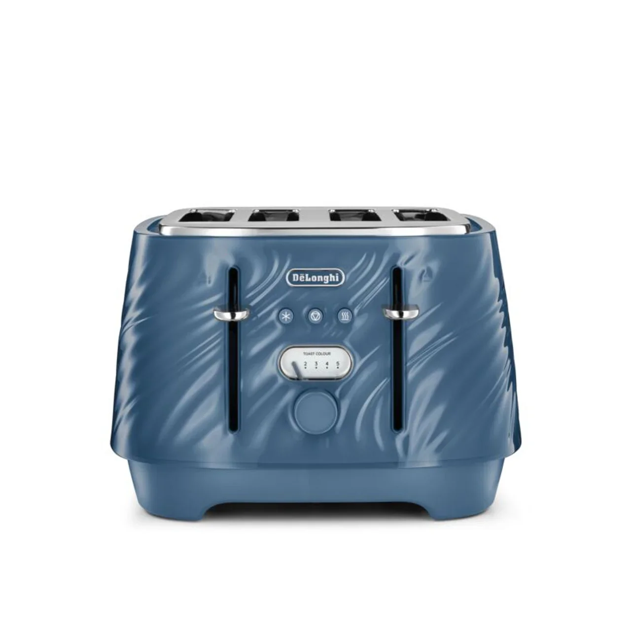 DeLonghi Ballerina Seta Silk Blue 4-Slice Toaster | CTDS4003.BL