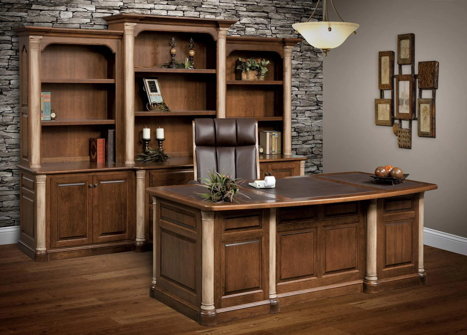 Amish Jefferson XL Executive Desk