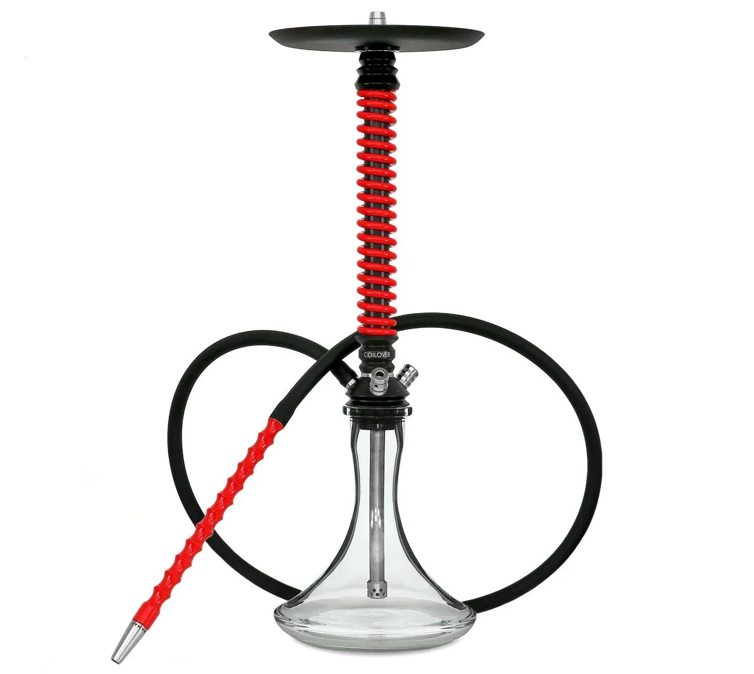 Mamay Customs Coilover Shisha - Black Red