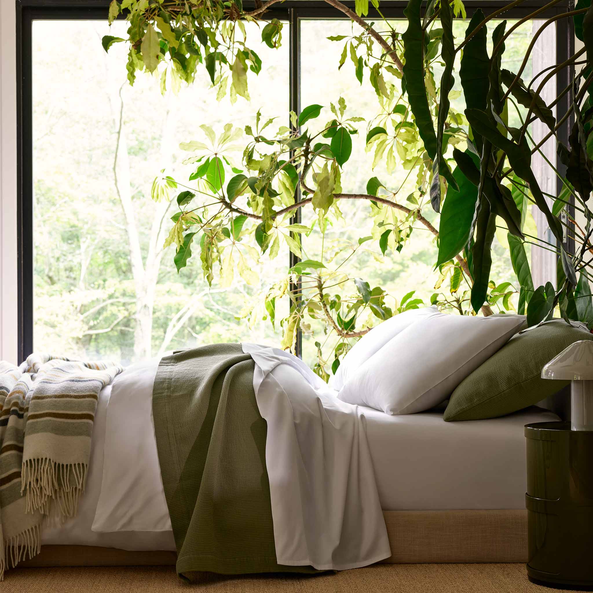 Ribbed Matelasse Sham Set