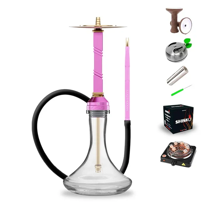 Illicit Hookah Model XI - Pink