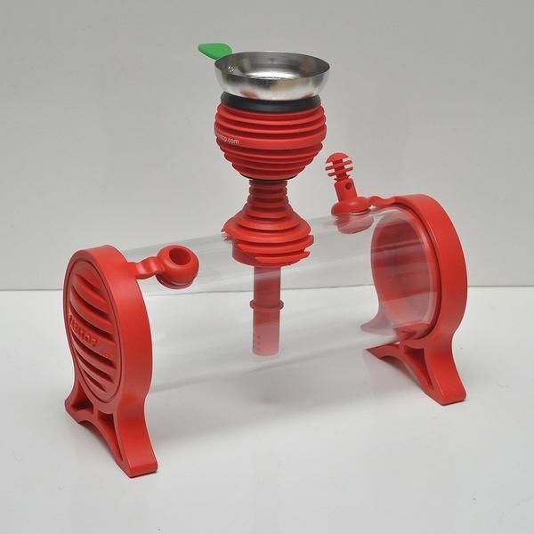 Apple On Top Table-Top Shisha V.2 with Provost - Red