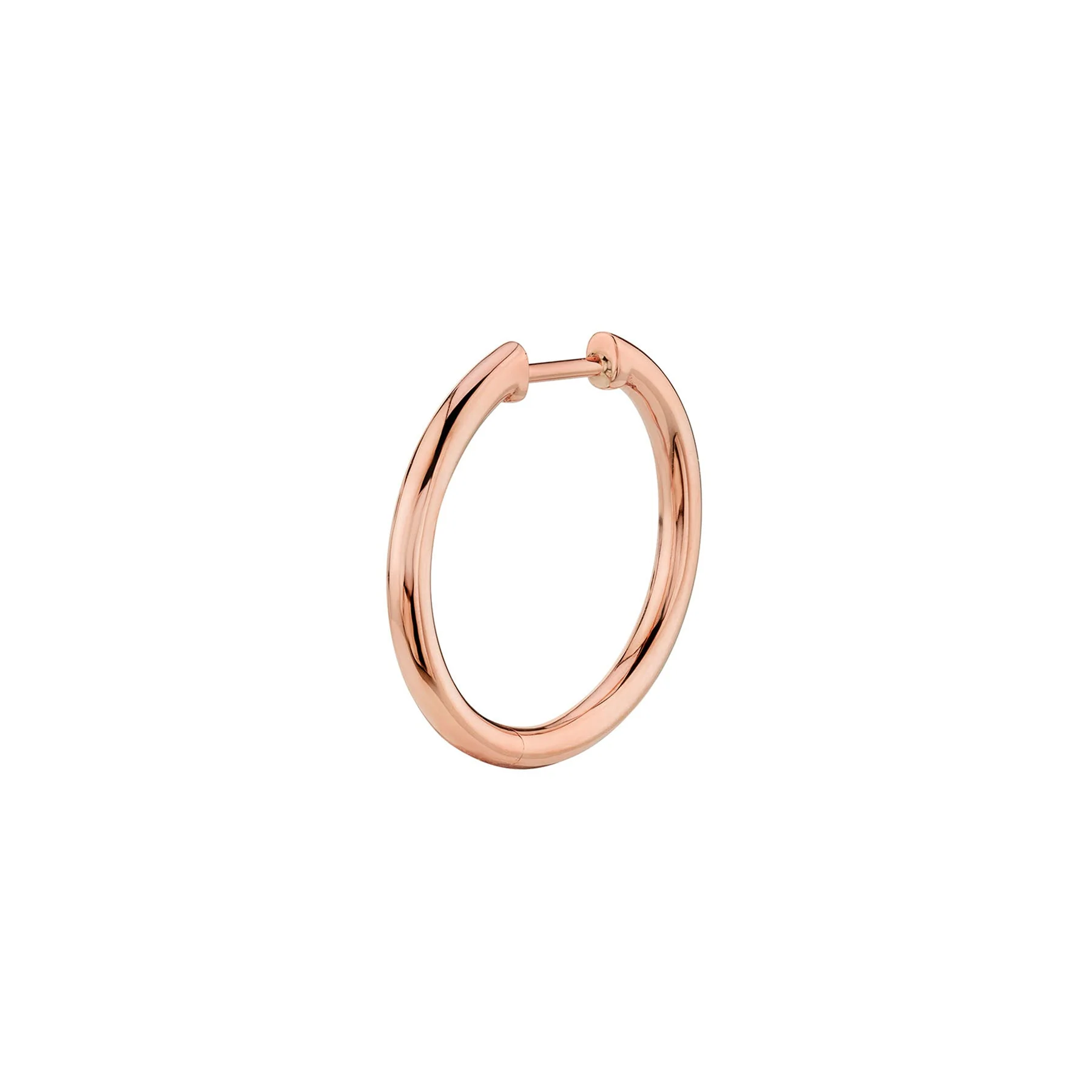 Slim Hoop #2.5 - 14k Rose Gold