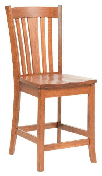 Amish Madison Stationary Bar Chair