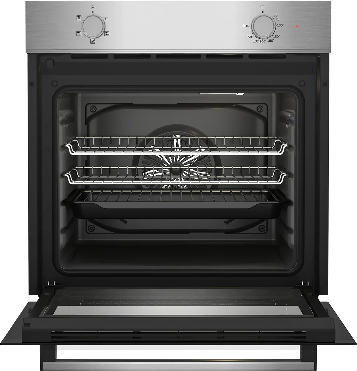 Beko Single Fan Oven and Hob Package | BBSF210SX