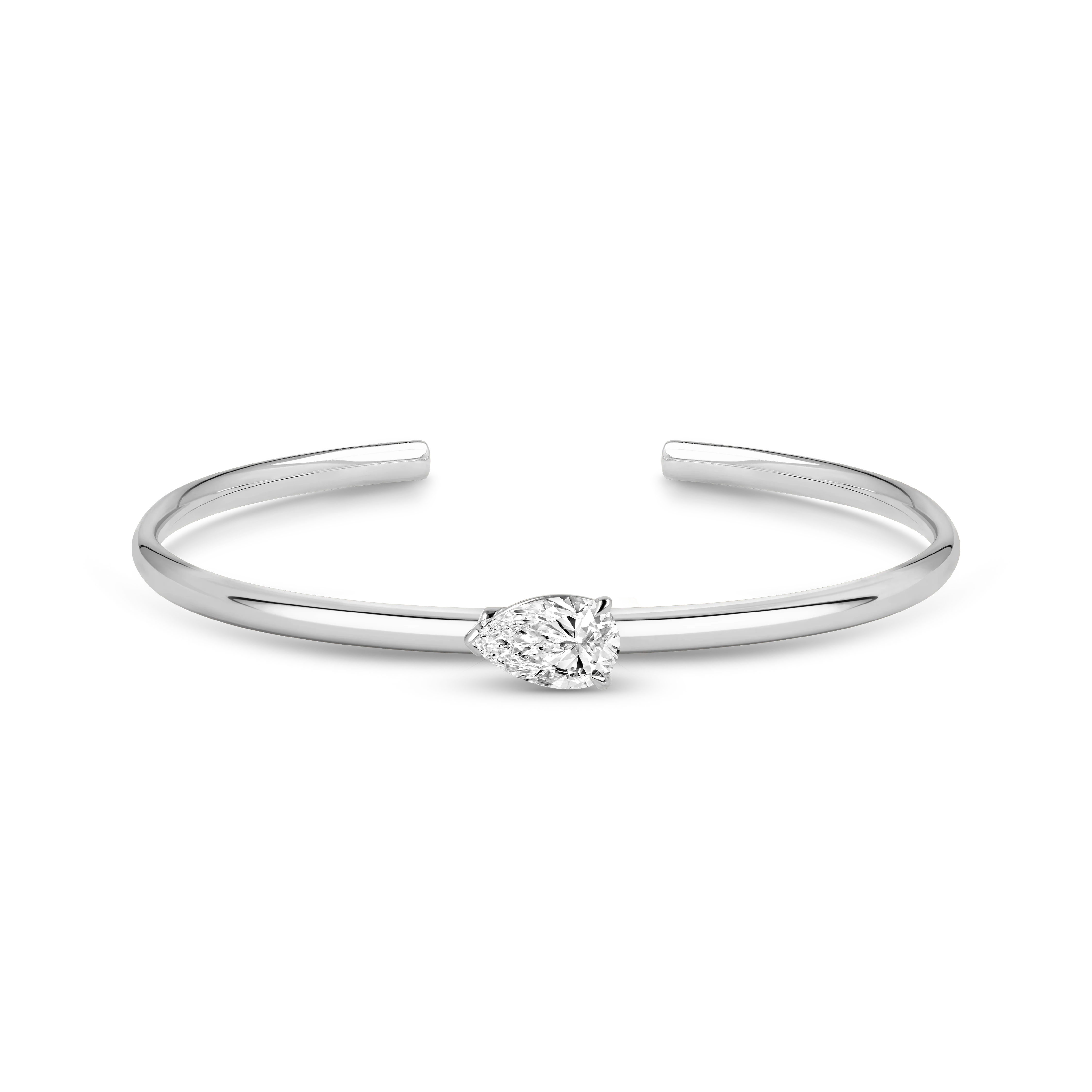 Charlotte Cuff Bangle (Pear)