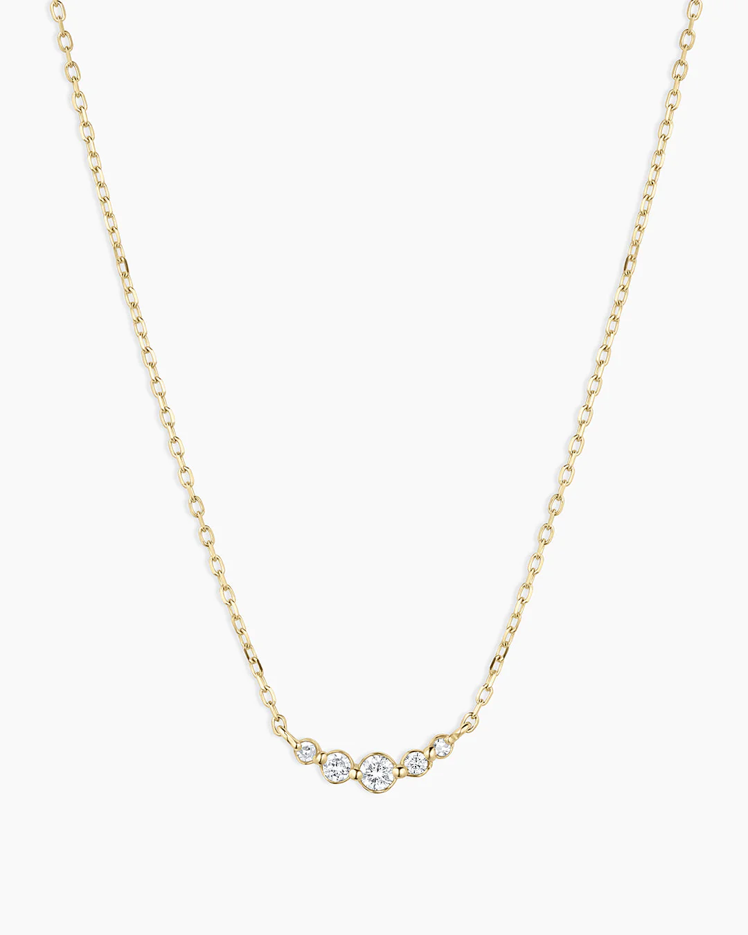 Elle Diamond Cluster Necklace