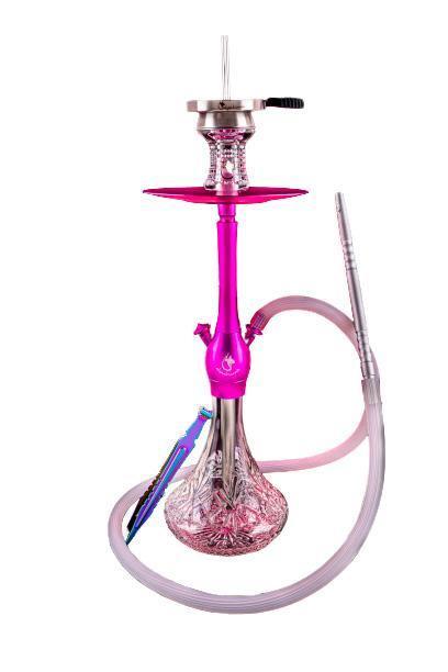 Dschinni Chucky Pink Crystal Shisha Set IV