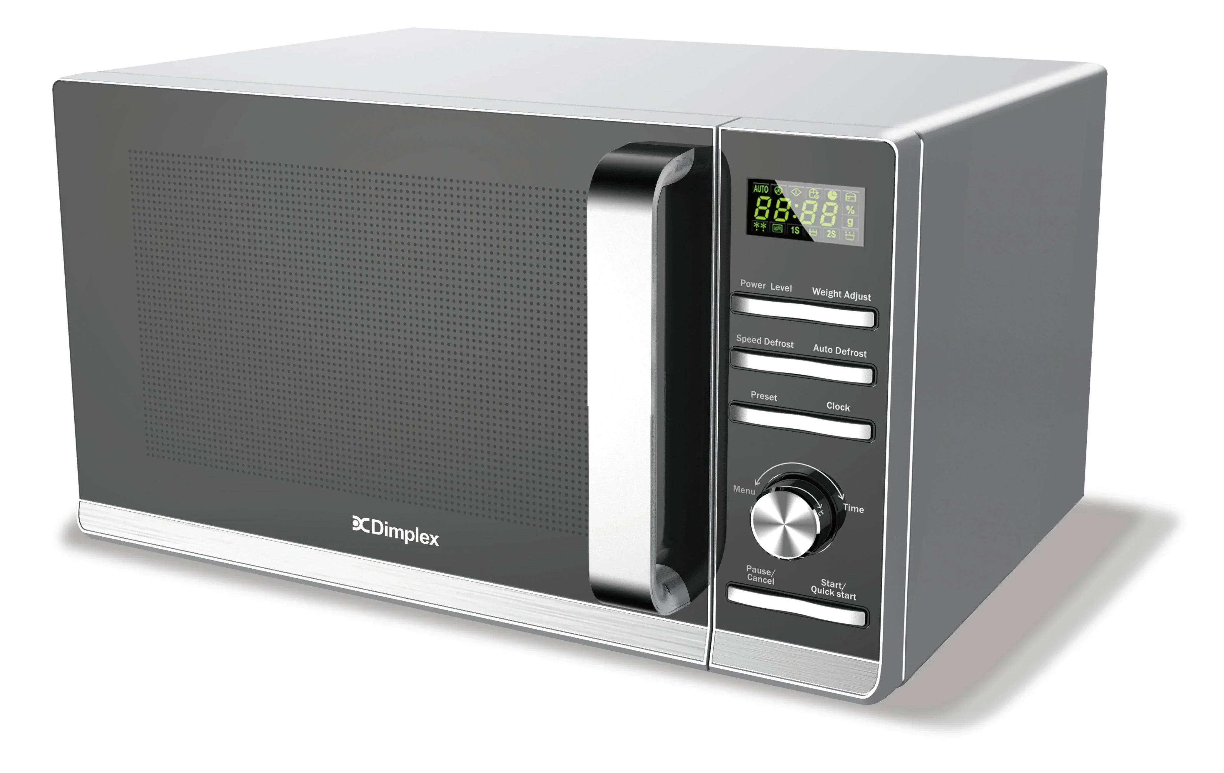 Dimplex 23L 900W Freestanding Microwave | Stainless Steel | 980538