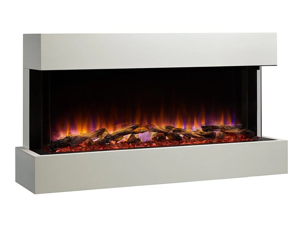 SimpliFire 43-in Scion Trinity Linear Electric Fireplace Package