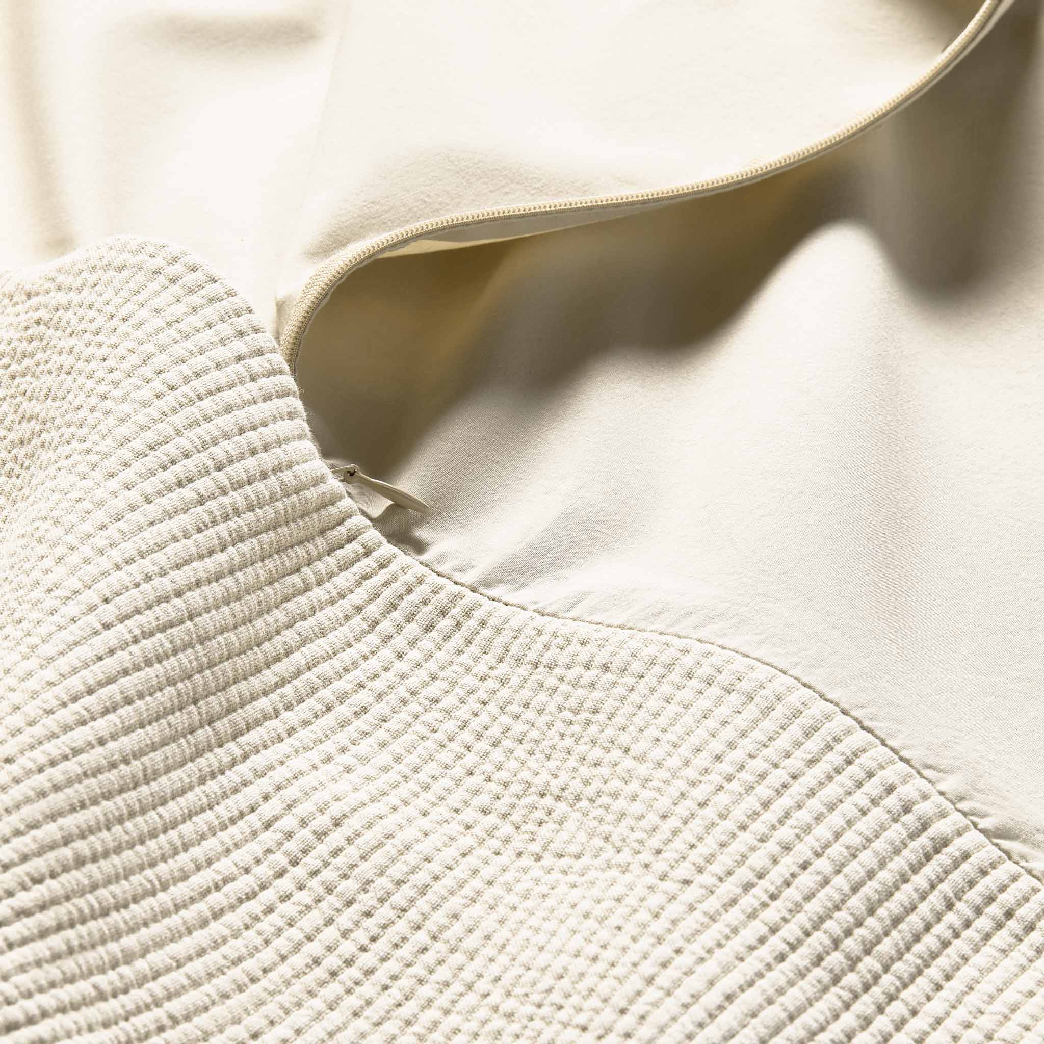 Ribbed Matelasse Duvet Cover