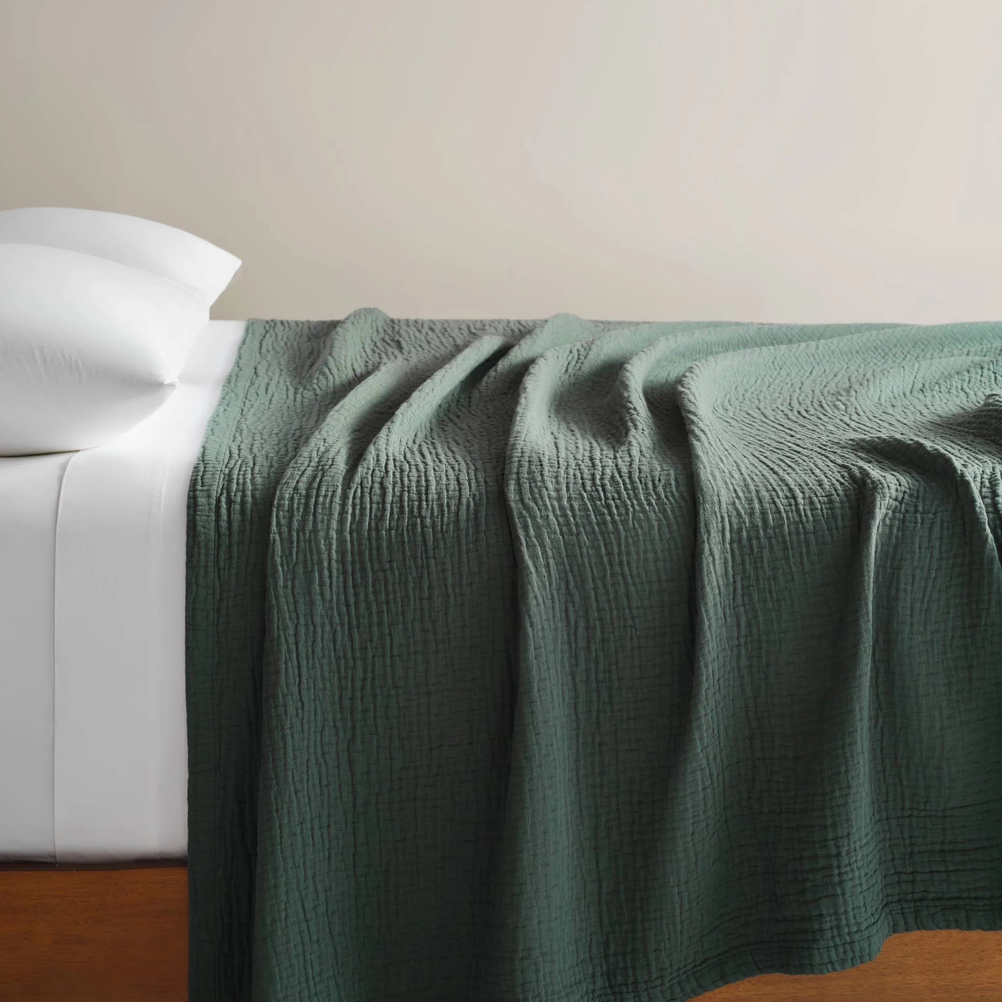 Breezeweave Crinkle Cotton Bed Blanket