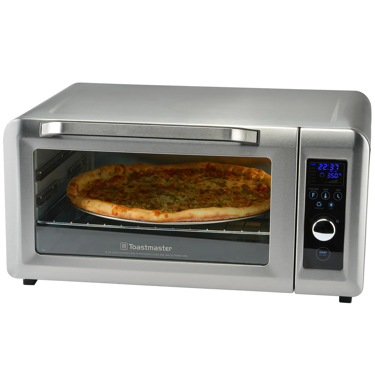 Toastmaster Extra Large 48L Capacity Oven with Convection and Pizza Function