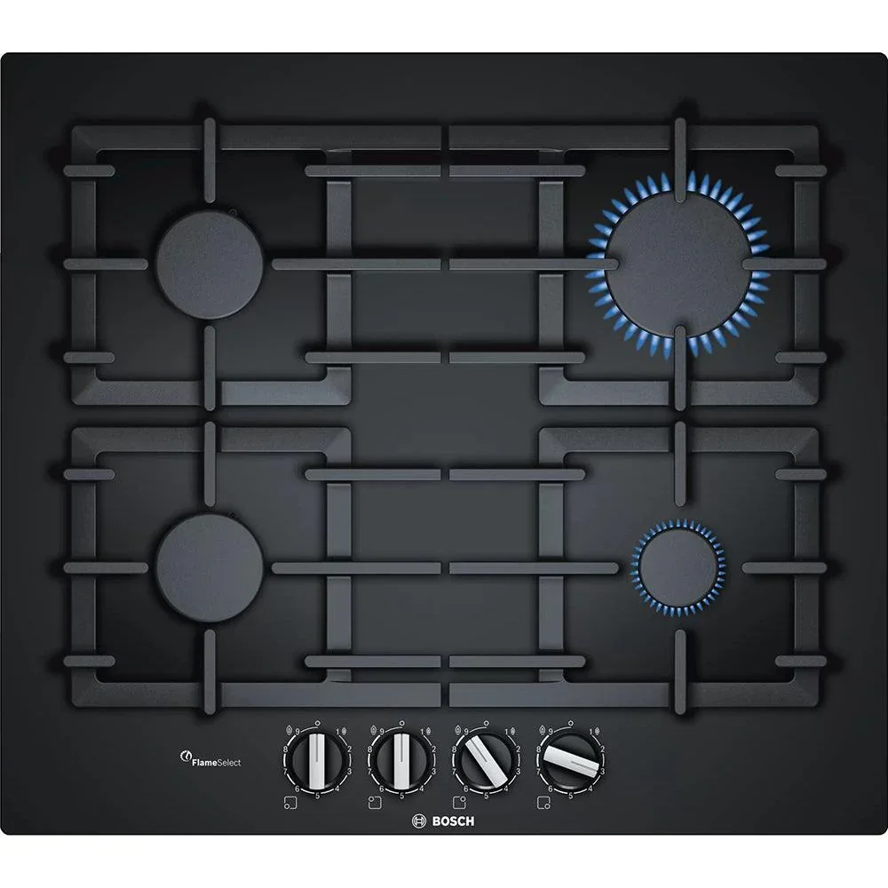 Bosch Series 6 60cm Glass Gas Hob |  PPP6A6B90