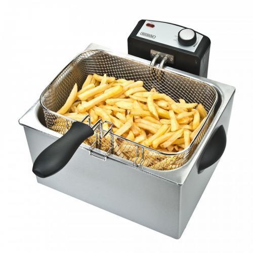 BOURGINI 5 LITRE 2 SECTION DEEP FAT FRYER | 209498
