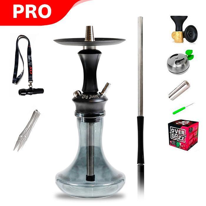 Big Jonny Hookah ESS (Evil Stainless Steel) - Black
