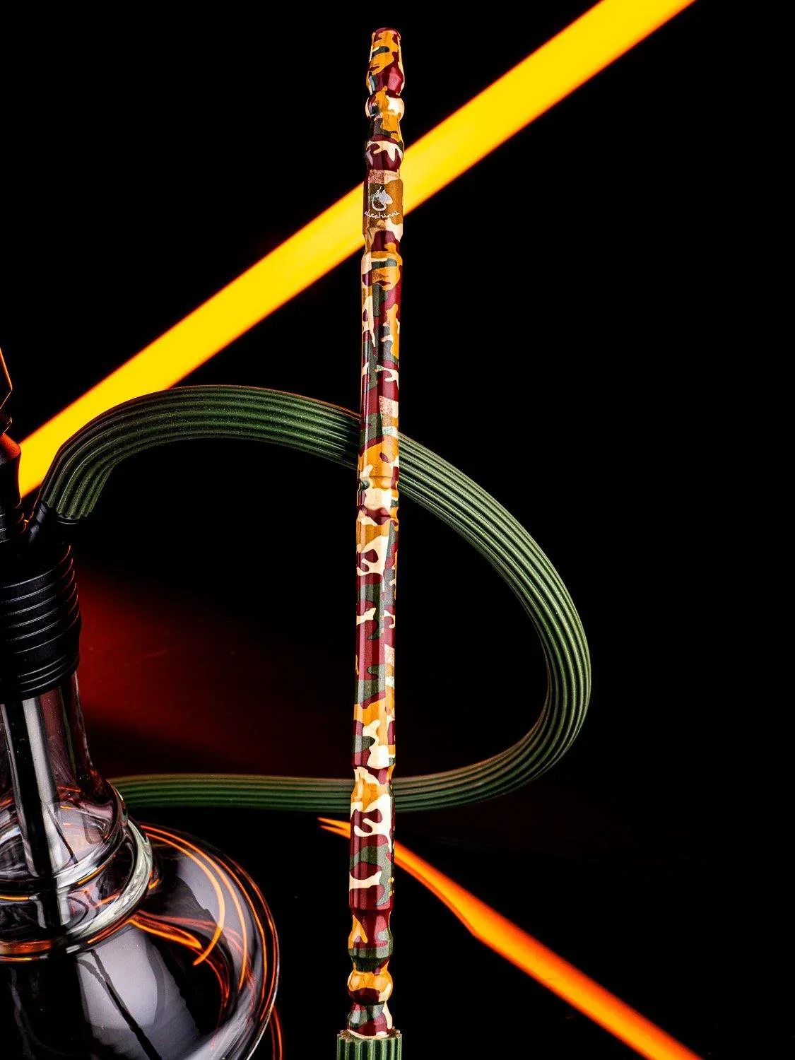 Dschinni Flex Camo Hookah Set Green