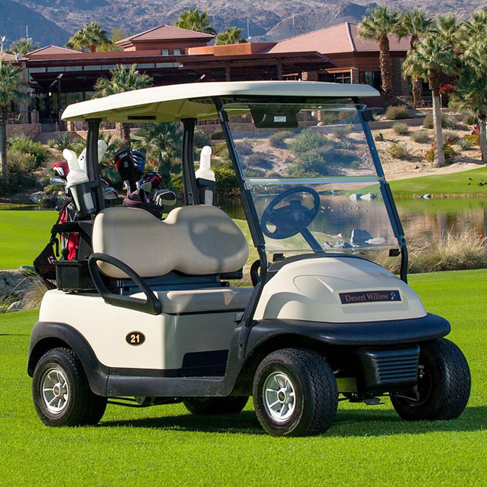 Garvee 18x8.50-8 Lawn Mower Tires Tubeless 4 PLY Durable Traction Stable Ride for Riding Mowers Golf Carts Set of 2