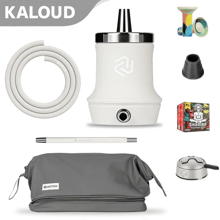 Amotion Roam Travel Shisha Set - Stone