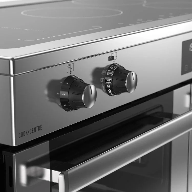 *Display Model* Belling Cookcentre 110cm Electric Induction Range Cooker - Stainless Steel