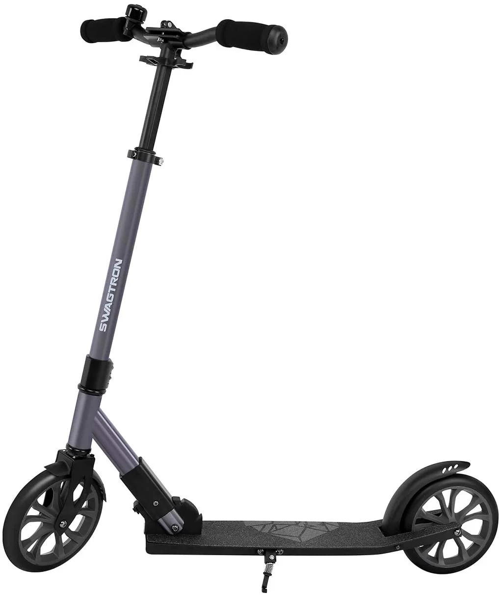 Kick Scooter for Adults, Teens | Foldable, Lightweight w/ABEC-9 Wheel Bearings | Height-Adjustable, 220LB Max Load