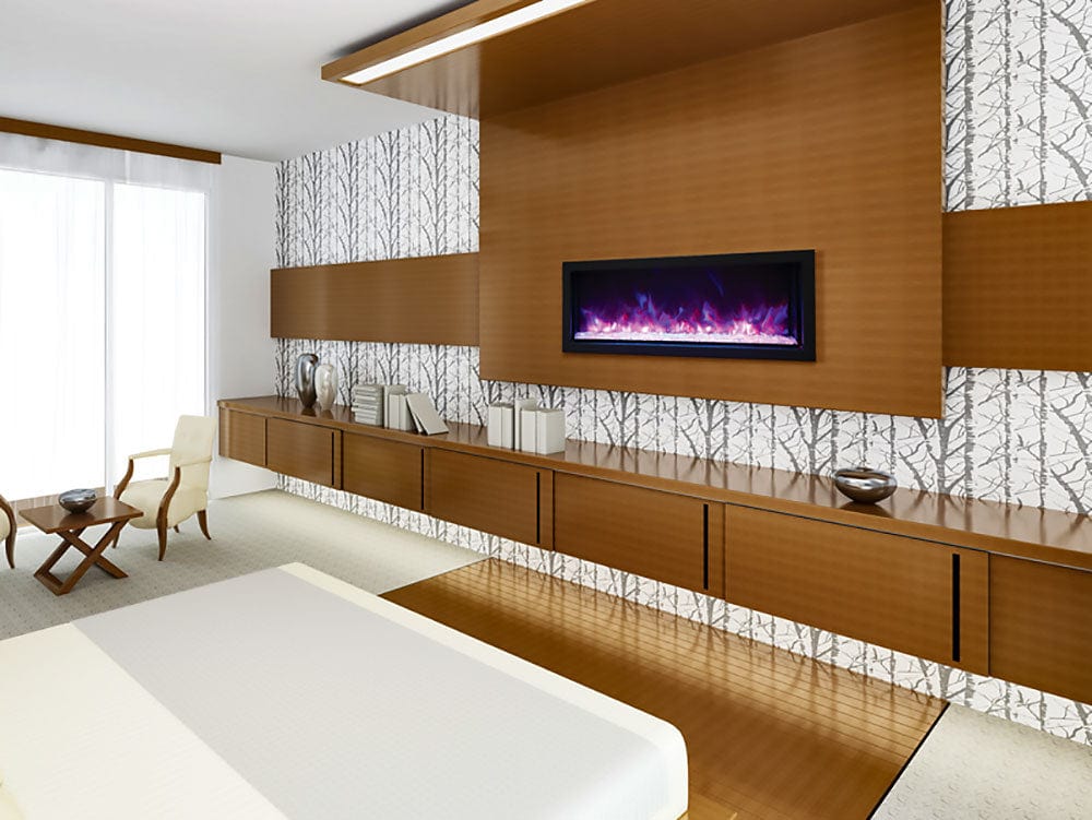 Remii 45-In Extra Slim Built-In Electric Fireplace