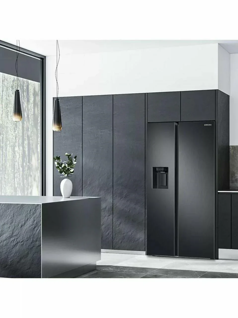 SAMSUNG 8 Series American Fridge Freezer | RS68A884CB1/EU