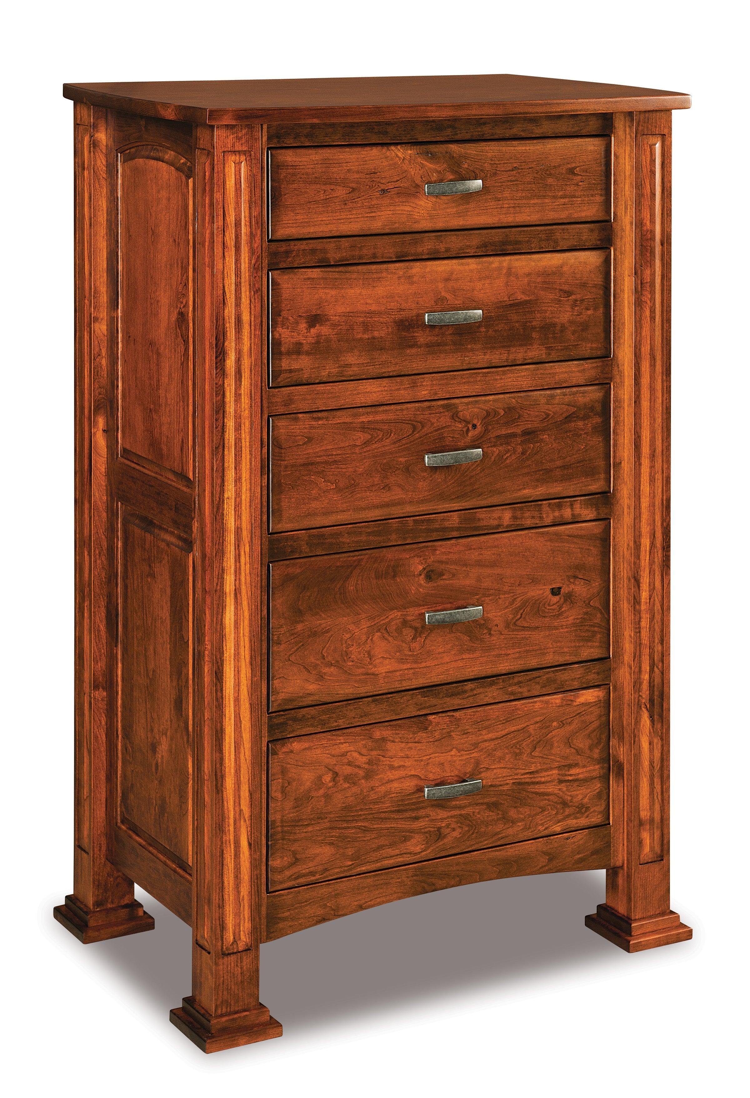 Amish Lexington Five Drawer Chest