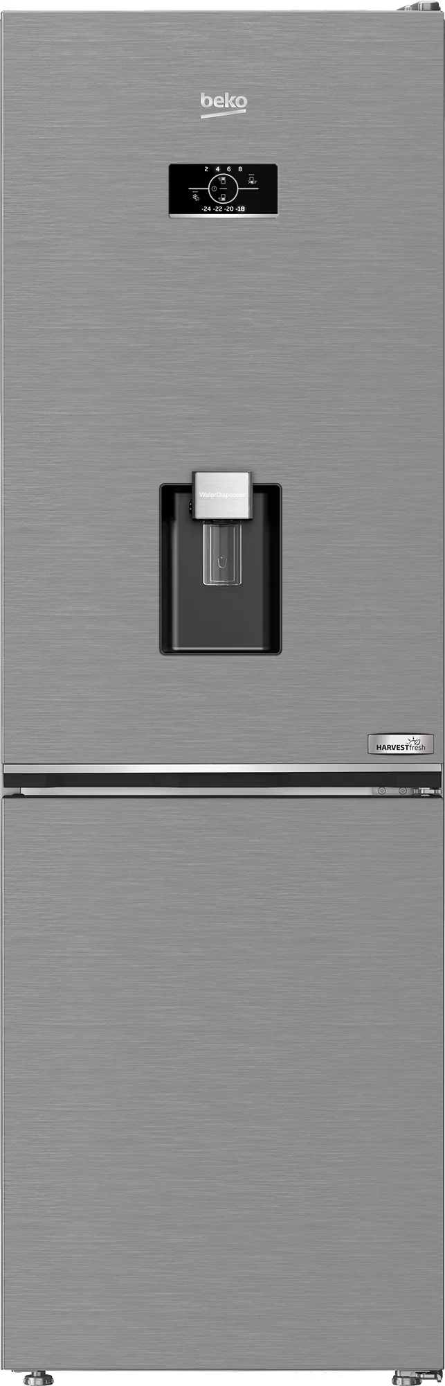 Beko Freestanding AeroFlow鈩?Fridge Freezer with HarvestFresh鈩?| CNB3G4686DVPS