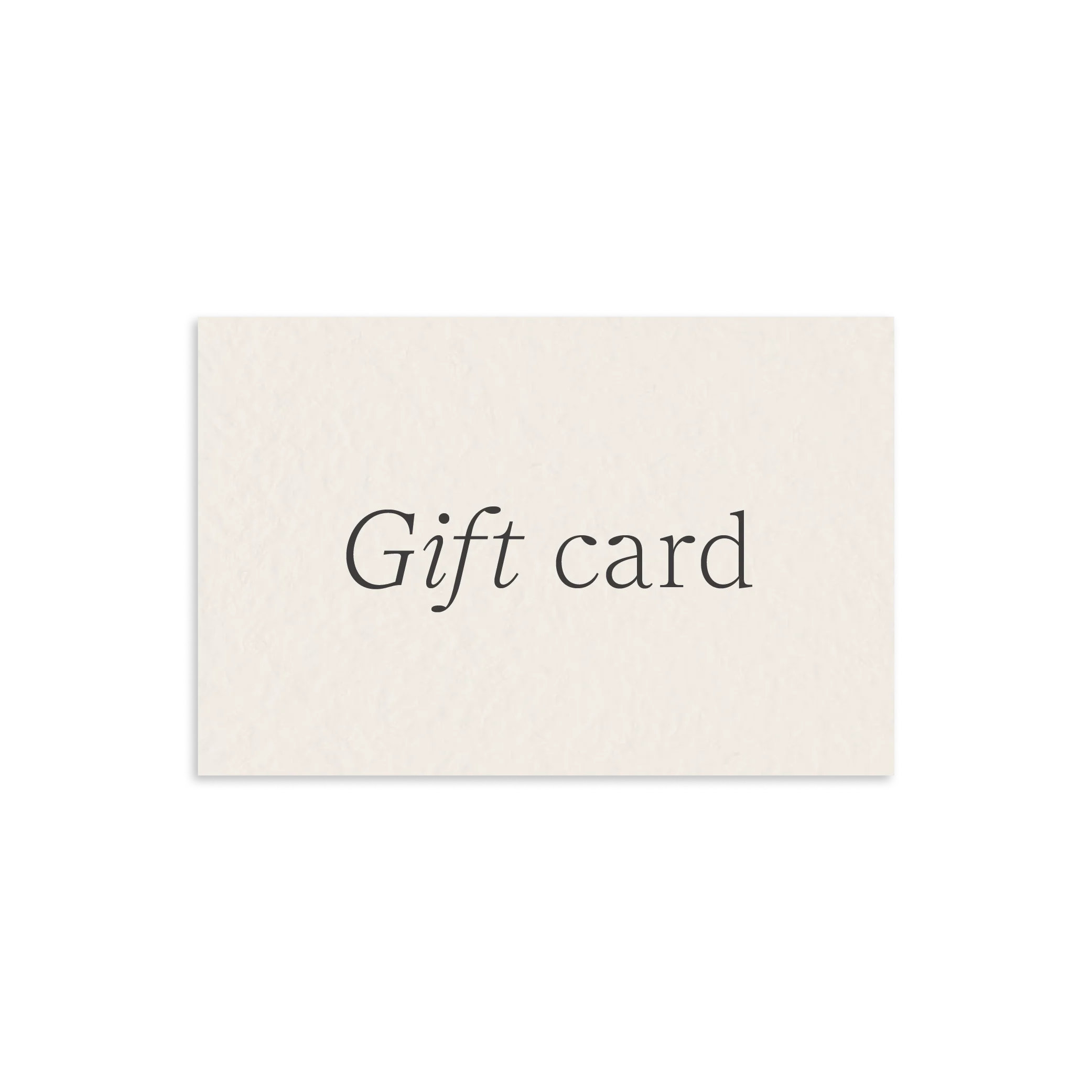 Gift Card III