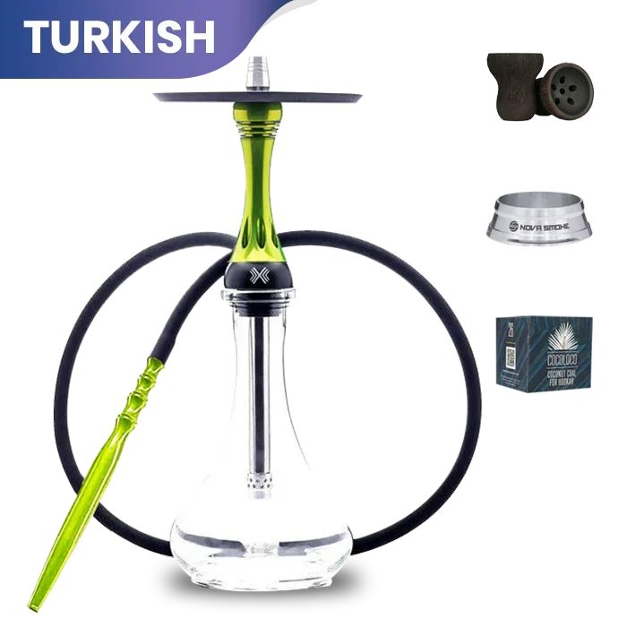 Alpha Hookah X Set - Lime