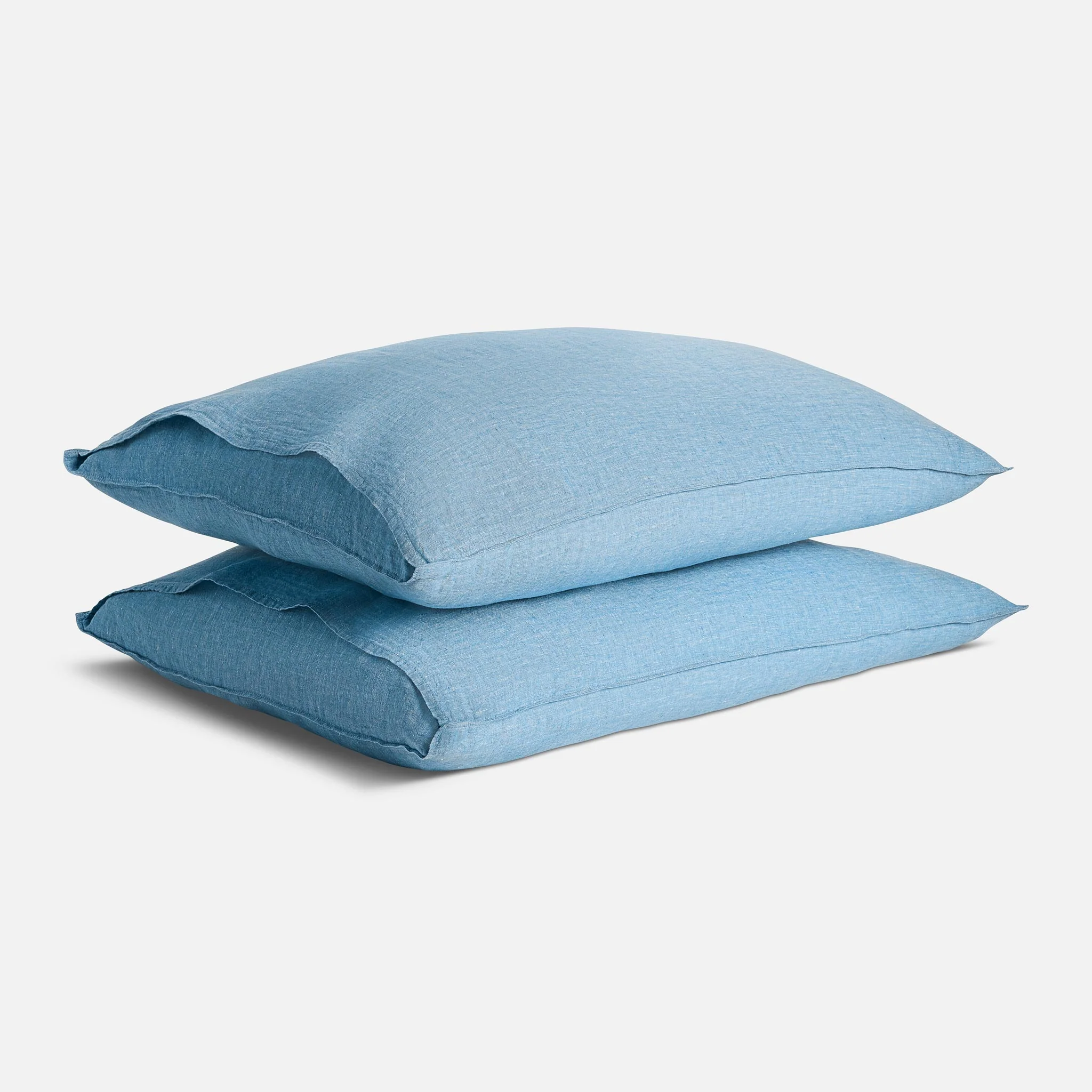 Washed European Linen Pillowcase Set