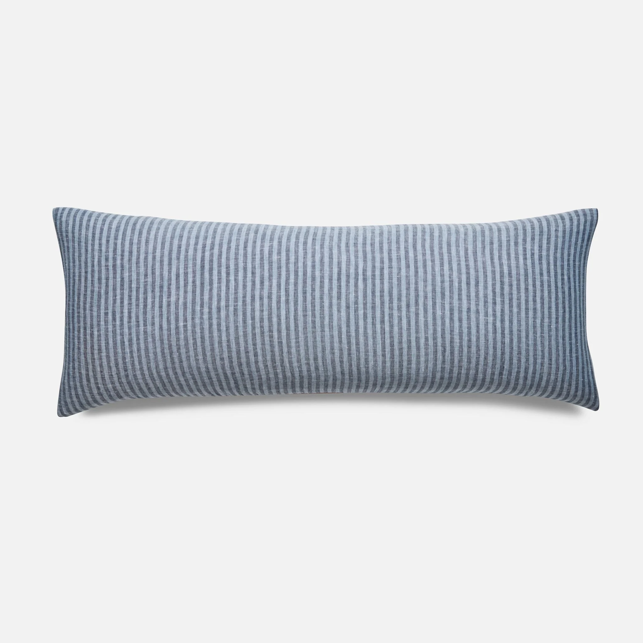 Washed European Linen Lumbar Pillow Cover