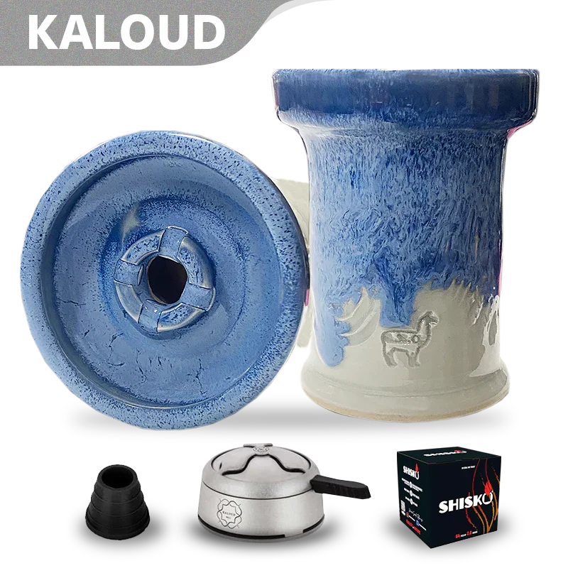 Alpaca Rook Thick Boyz Bowl - Slate White Waves