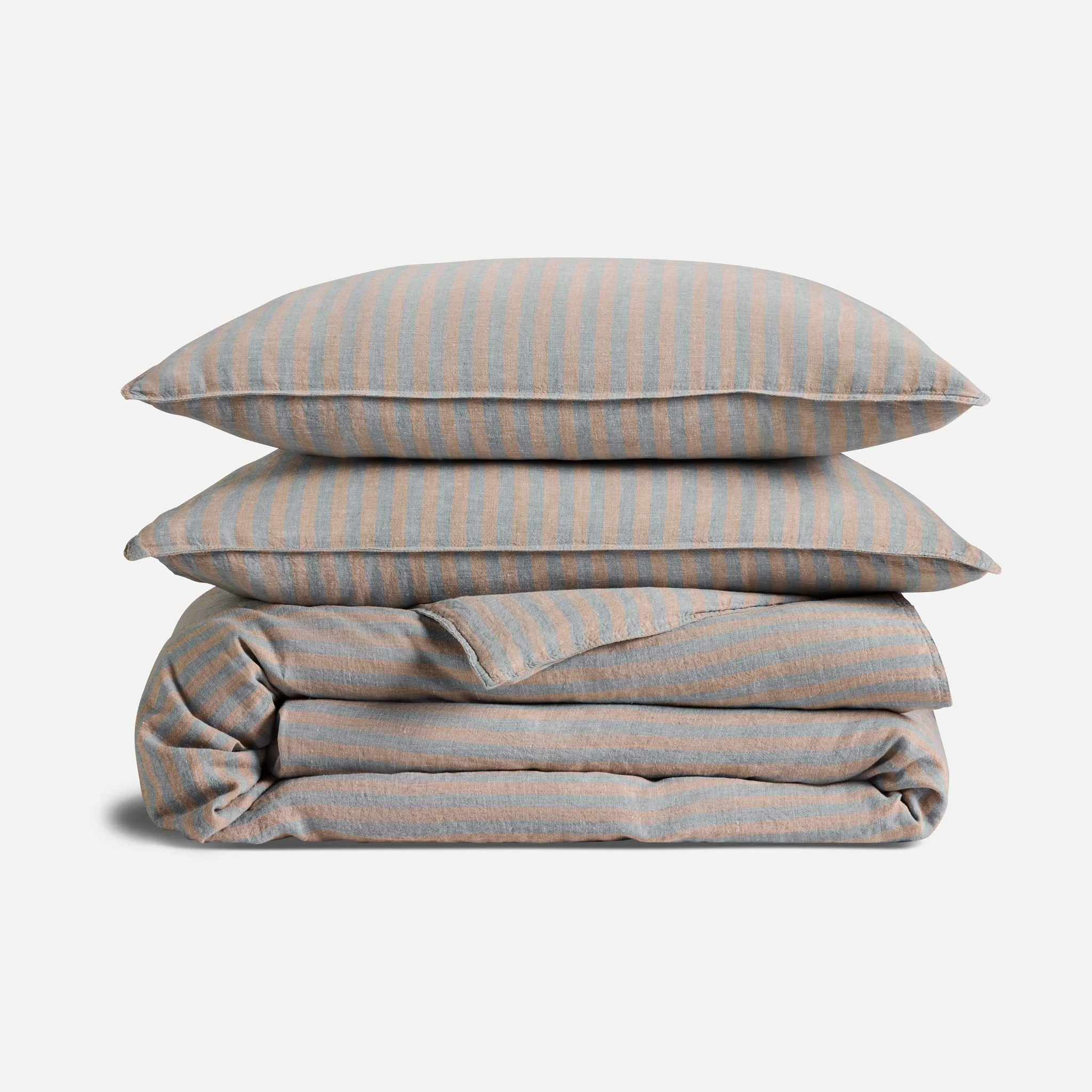 Washed European Linen Duvet Set