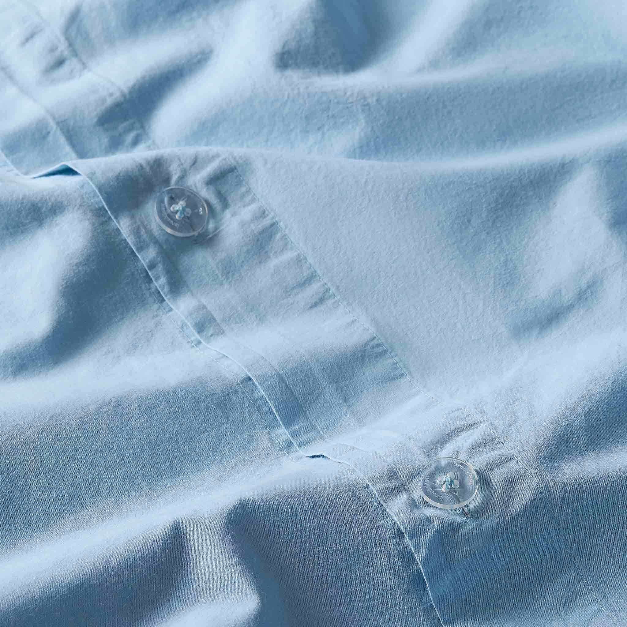 Washed Classic Percale Duvet Cover